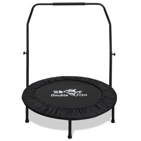 High-Quality Adjustable Foam Handle 1 Mini Trampoline 40" - Supports Up To 400lbs