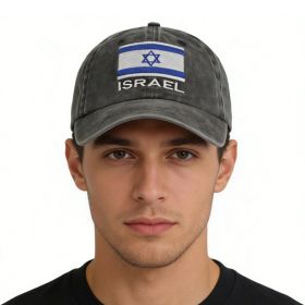Israel Hats For Men Women Israel Hats For Men Women (Option: BLACK)